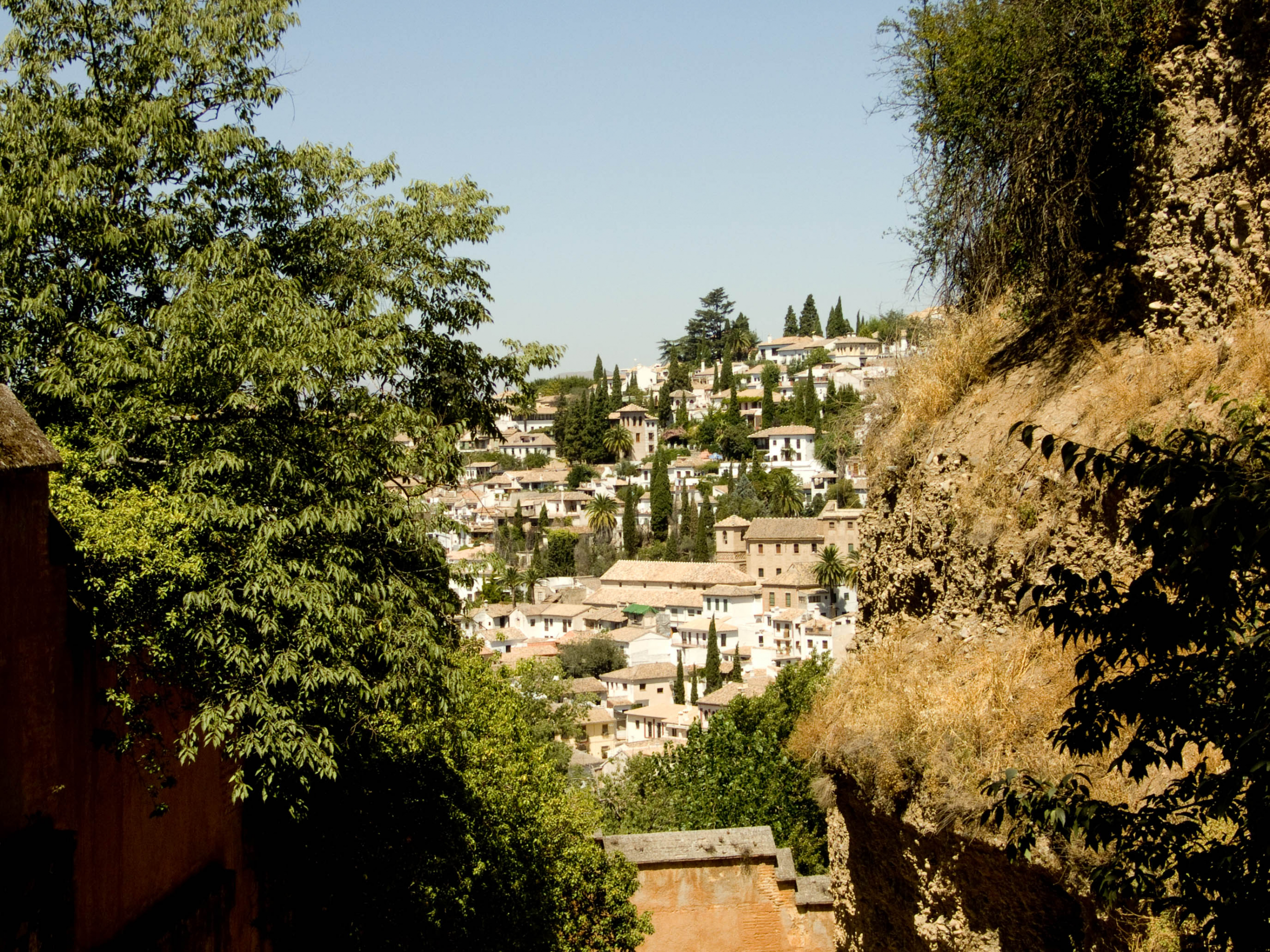 Albaicín desde la cuesta de los chinos Albaicín desde la cuesta de los chinos