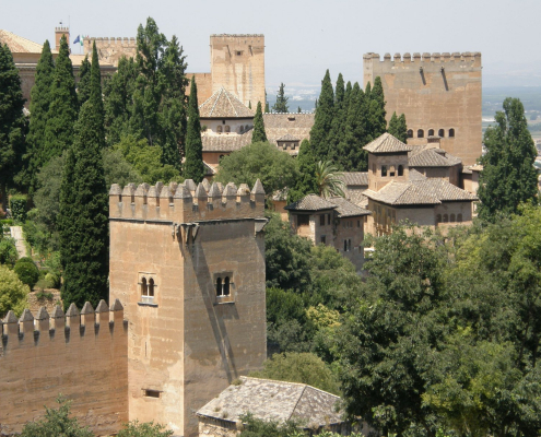 Torres y Murallas de la Alhambra