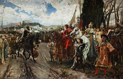 La_Rendición de Granada Pradilla Historia de GranadaLa_Rendición de Granada Pradilla