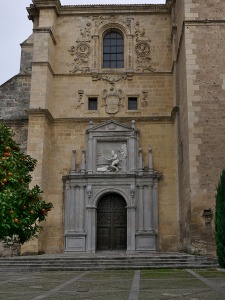 Fachada de la iglesia de los Jerónimos, Granada