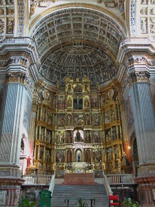 Retablo mayor del Monasterio de San Jerónimo