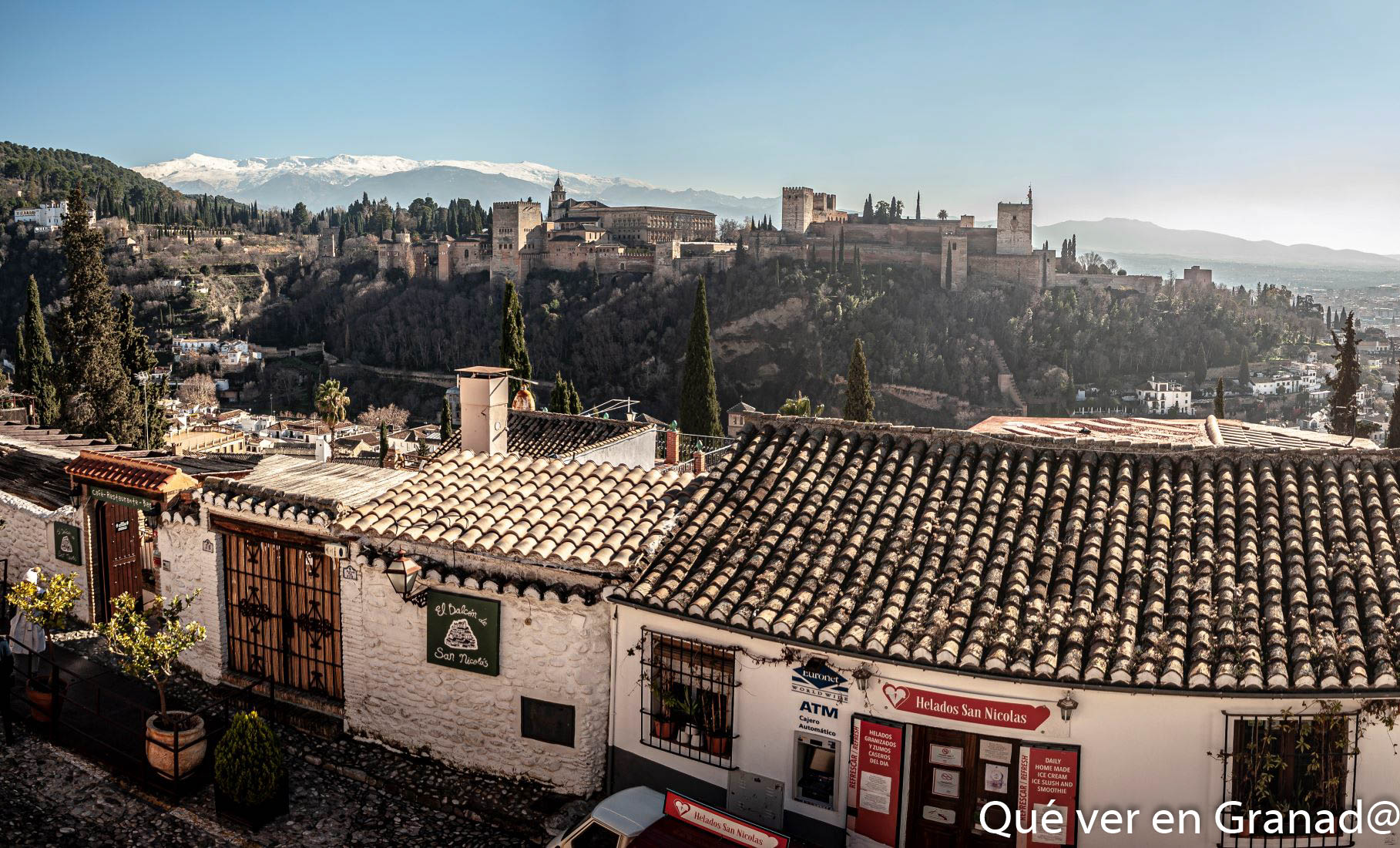Qué ver en Granada, Mirador de San Nicolás